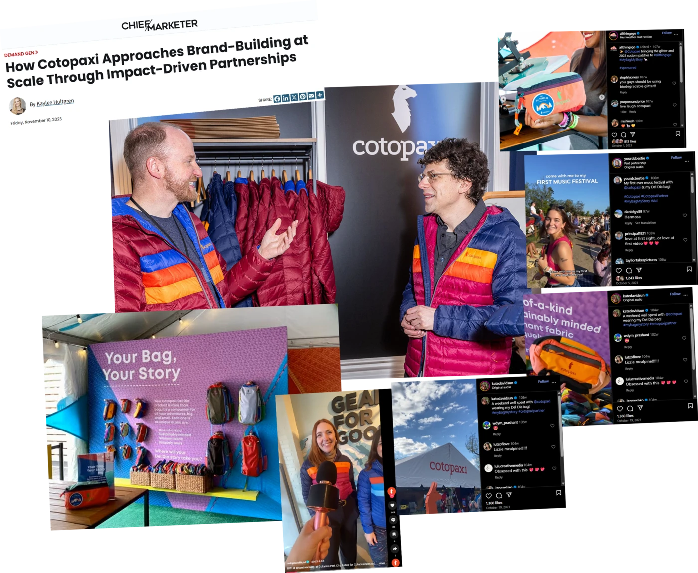 Cotopaxi collage