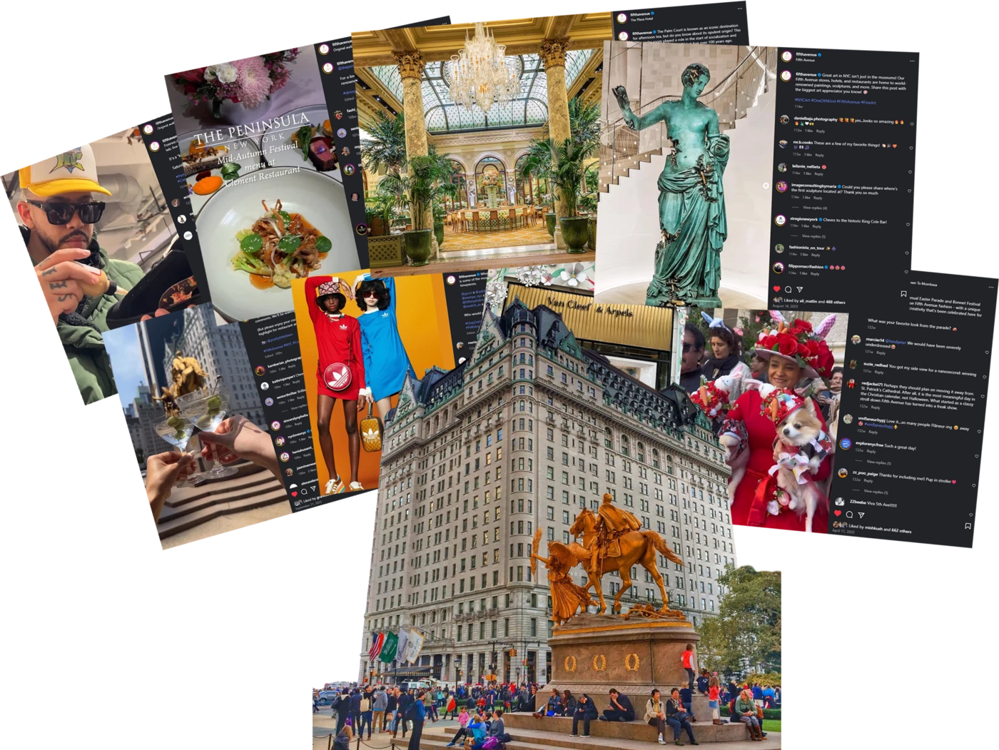 Fifth Avenue collage
