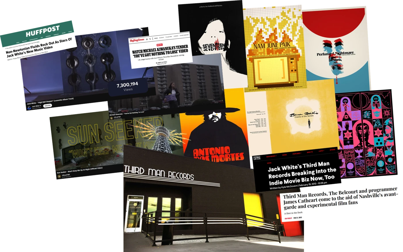 Third Man Records collage